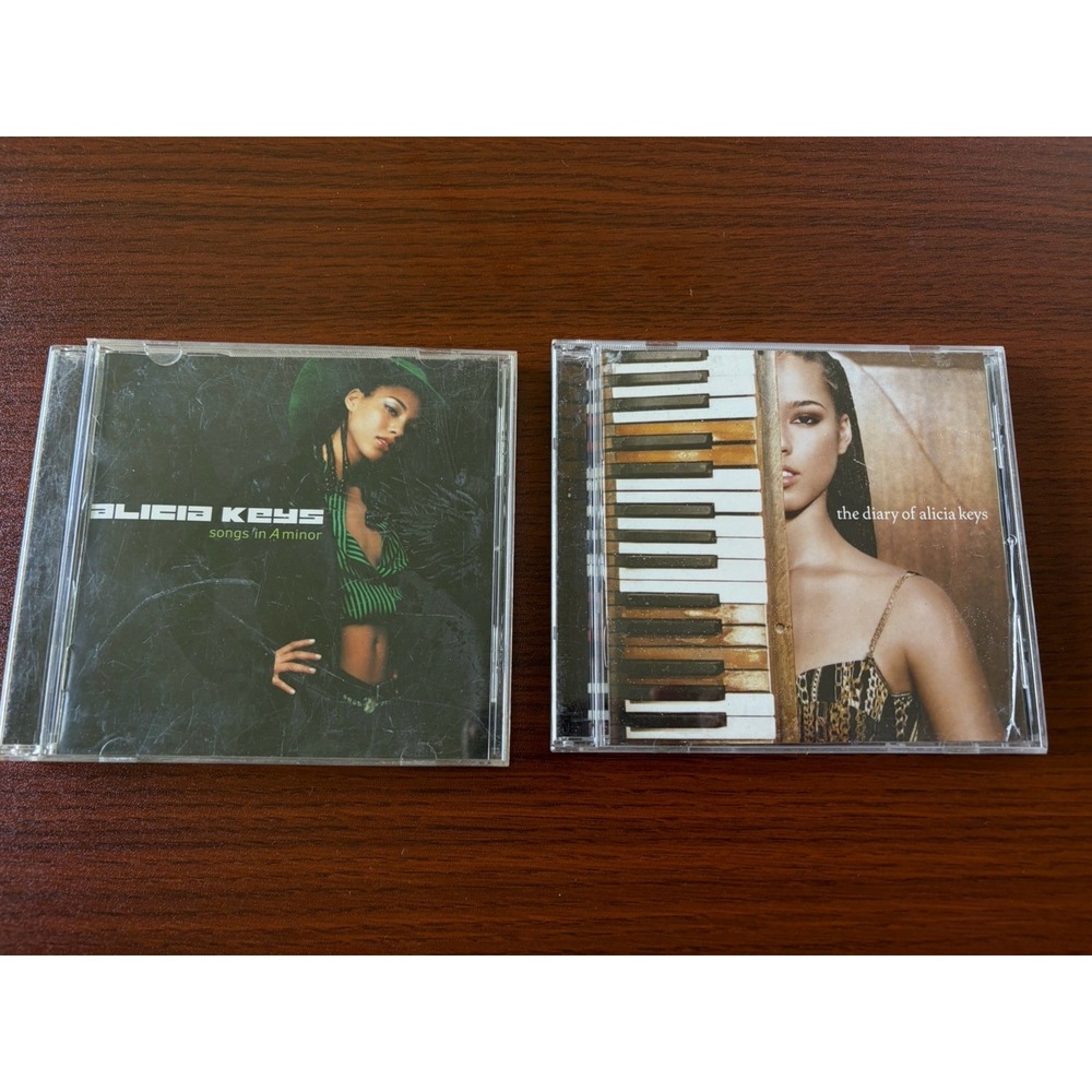 Alicia Keys CD Lot - The Diary Of Alicia Keys Songs In A Minor 2 Albums Pop R&B